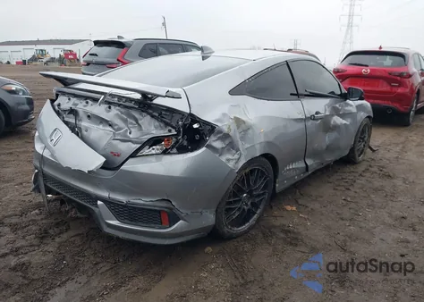2018 Honda Civic Si z USA, uszkodzony, nr VIN 2HGFC3A51JH753838